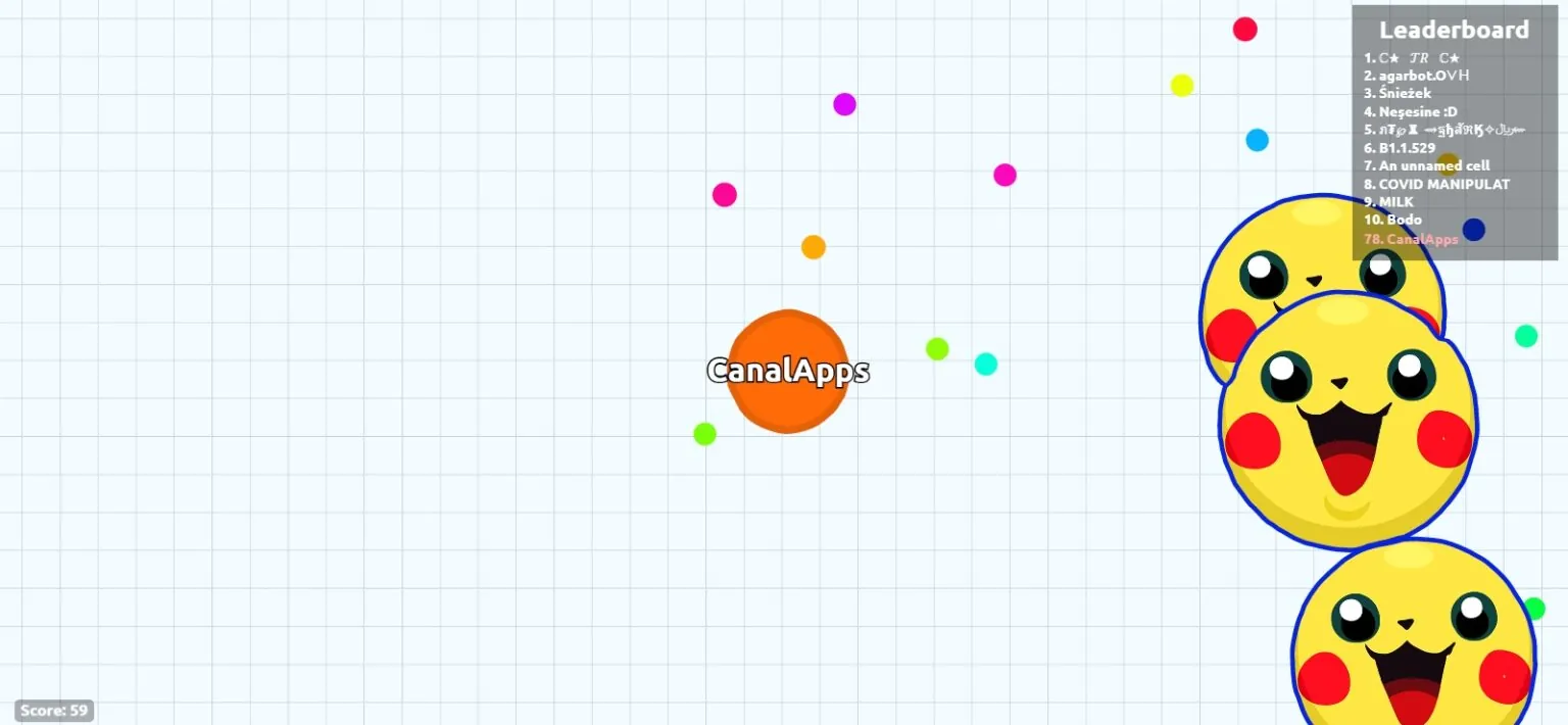 Jugar Agar.io